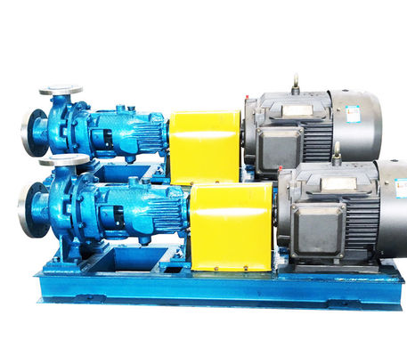 China Elektrische chemische Förderpumpe-aufgeteilte Kasten-Pumpen-halb offener und geschlossener Antreiber-Entwurf fournisseur