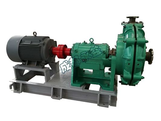 Elektrischer freitragender zentrifugaler Schlamm-Pumpen-einzelner Saughohe Verschleißfestigkeits-Schlamm-Pumpen-Arten fournisseur
