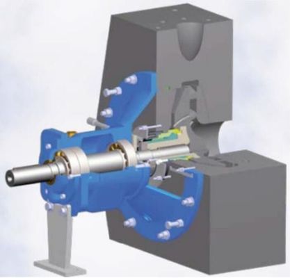 Bleichmittel-Pumpen-Antiverschleißkohlenstoff-Faser-Material des chemische Industrie-positiven Verdrängers fournisseur