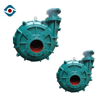 Einzelnes Stadiums-horizontale industrielle Schlamm-Pumpen-Bagger-Pumpen mit Plastikgummi Fluoro gezeichnet fournisseur